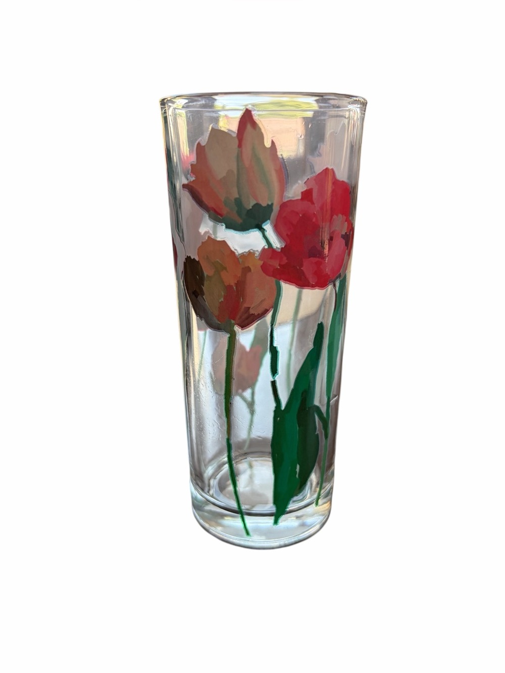 Blooming Flowers Drink Glass by TAG